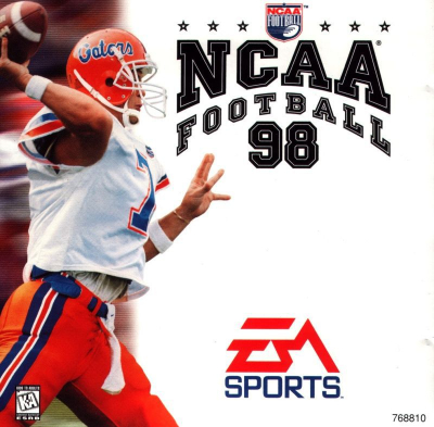 Pochette NCAA Football 98 version PlayStation