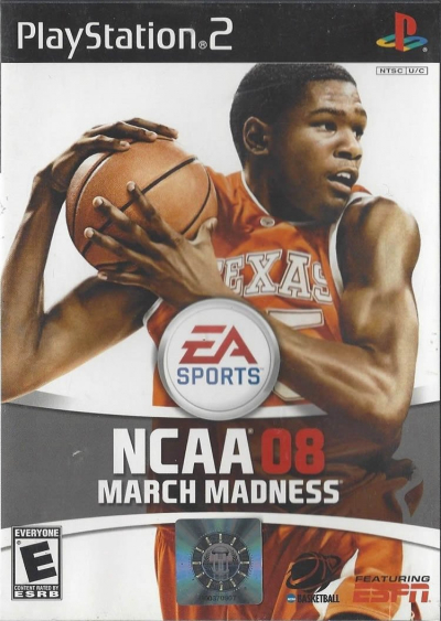 Pochette NCAA March Madness 08 version PlayStation 2