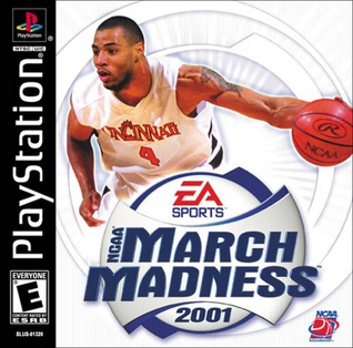 Pochette NCAA March Madness 2001 version PlayStation