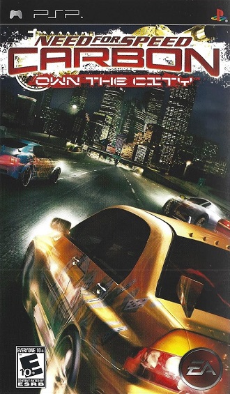 Pochette Need for Speed : Carbon - Own the City version PSP