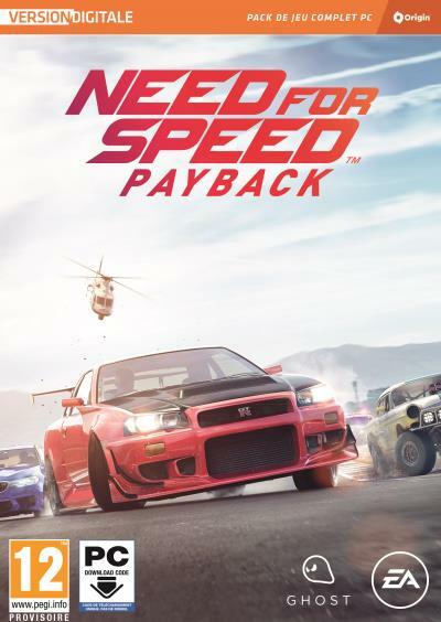 Pochette Need for Speed : Payback version PC Windows