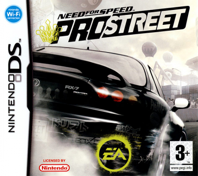 Pochette Need for Speed : ProStreet version DS