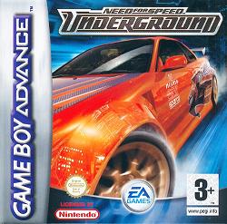 Pochette Need for Speed Underground version GameBoy Advance