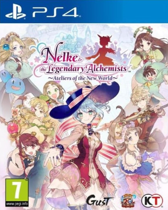 Pochette Nelke & the Legendary Alchemists ~Ateliers of the New World~ version PlayStation 4