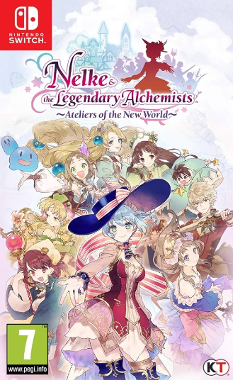 Pochette Nelke & the Legendary Alchemists ~Ateliers of the New World~ version Switch