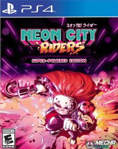 Pochette Neon City Riders version PlayStation 4