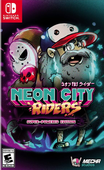 Pochette Neon City Riders version Switch