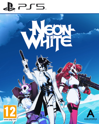 Pochette Neon White version PlayStation 5
