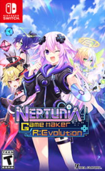 Pochette Neptunia Game Maker R:Evolution version Switch