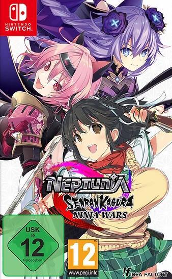 Pochette Neptunia x SENRAN KAGURA : Ninja Wars version Switch