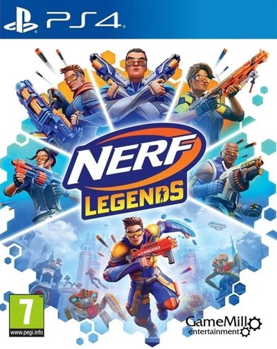 Pochette NERF Legends version PlayStation 4