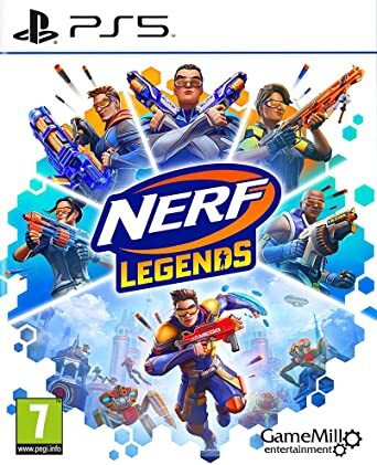 Pochette NERF Legends version PlayStation 5