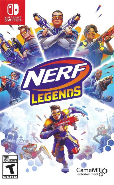Pochette NERF Legends version Switch