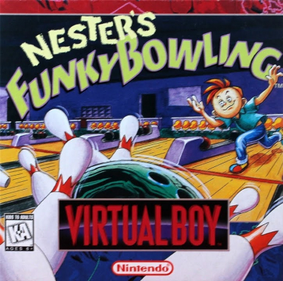 Pochette Nester's Funky Bowling version Virtual Boy