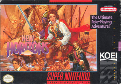 Pochette New Horizons version Wii