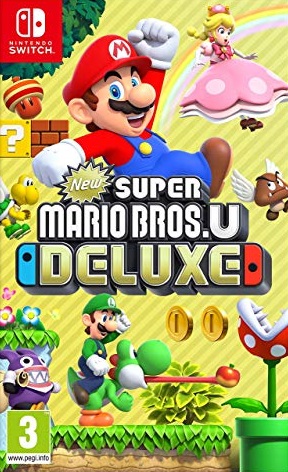 Pochette New Super Mario Bros. U Deluxe version Switch