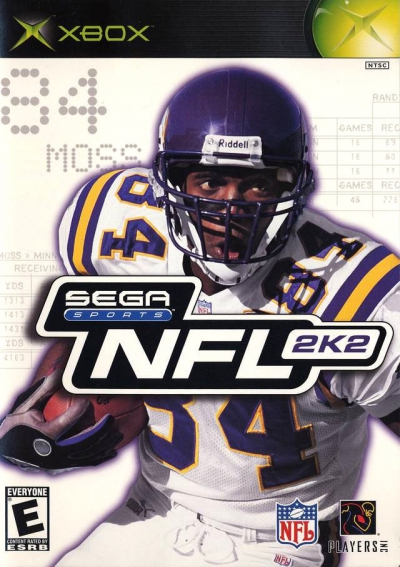 Pochette NFL 2K2 version Xbox