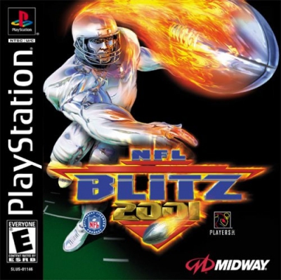 Pochette NFL Blitz 2001 version PlayStation