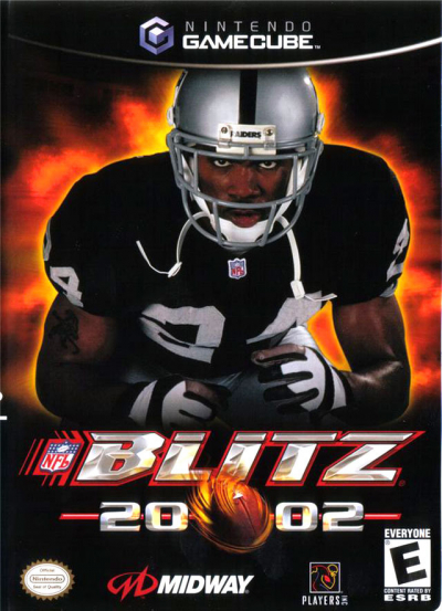 Pochette NFL Blitz 2002 version GameCube