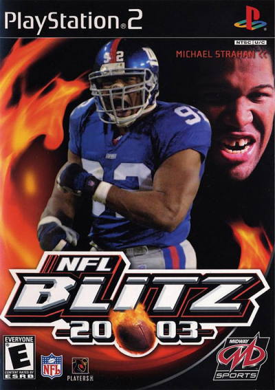 Pochette NFL Blitz 2003 version PlayStation 2