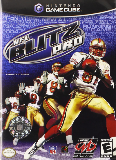 Pochette NFL Blitz Pro version GameCube