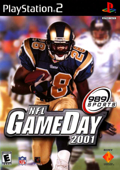Pochette NFL GameDay 2001 version PlayStation 2