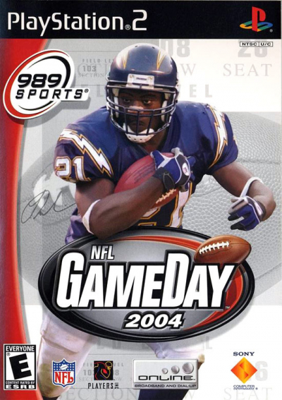 Pochette NFL GameDay 2004 version PlayStation 2