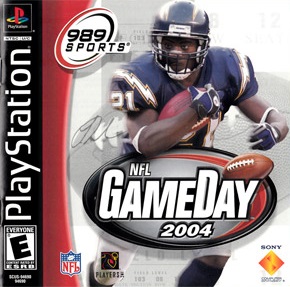 Pochette NFL GameDay 2004 version PlayStation