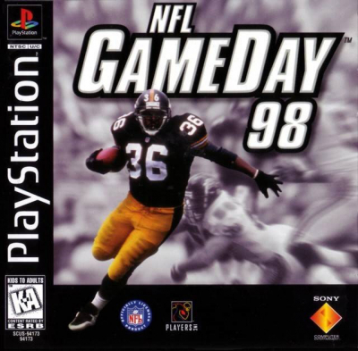 Pochette NFL GameDay 98 version PlayStation