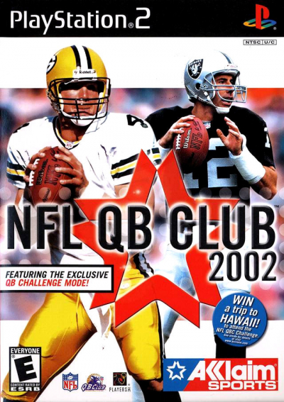 Pochette NFL QB Club 2002 version PlayStation 2