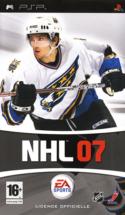 Pochette NHL 07 version PSP