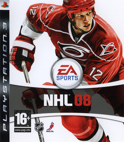 Pochette NHL 08 version PlayStation 3