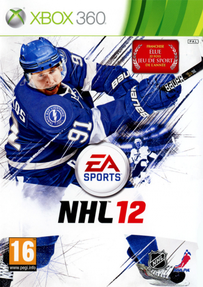Pochette NHL 12 version Xbox 360