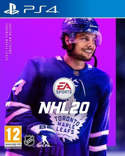 Pochette NHL 20 version PlayStation 4