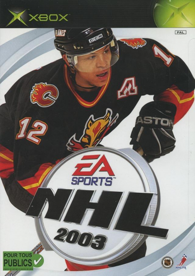 Pochette NHL 2003 version Xbox