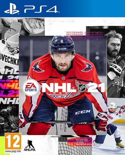 Pochette NHL 21 version PlayStation 4