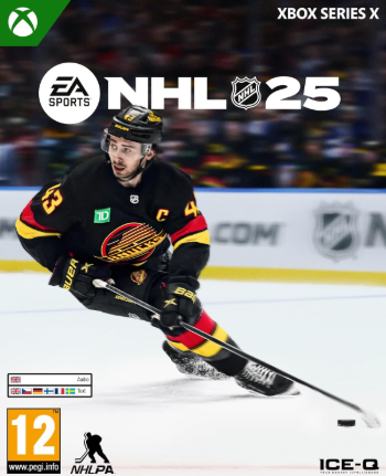 Pochette NHL 25 version Xbox Series X/S