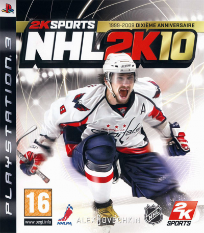 Pochette NHL 2K10 version PlayStation 3