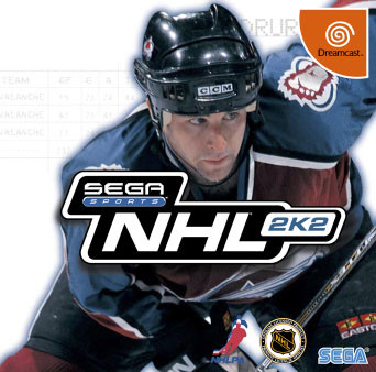 Pochette NHL 2K2 version Dreamcast