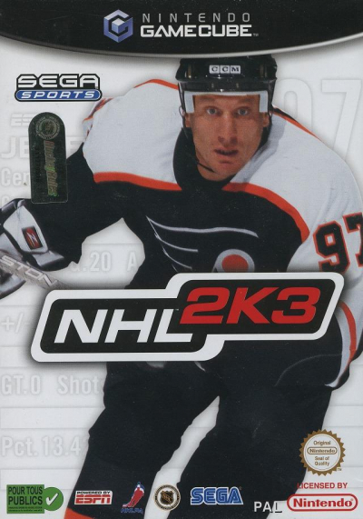 Pochette NHL 2K3 version GameCube