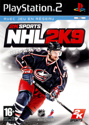 Pochette NHL 2K9 version PlayStation 2