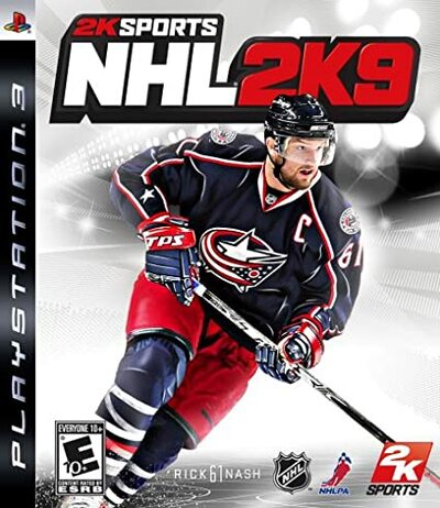 Pochette NHL 2K9 version PlayStation 3
