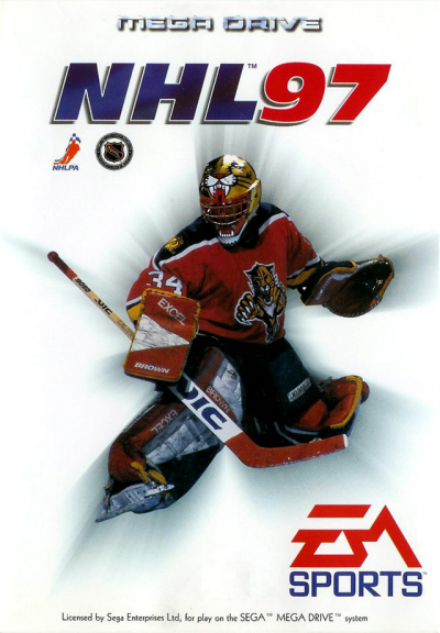 Pochette NHL 97 version Megadrive