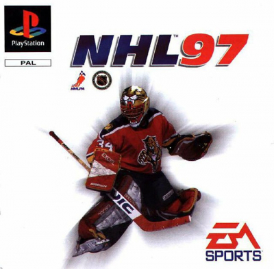 Pochette NHL 97 version PlayStation