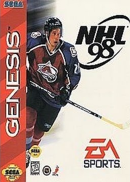 Pochette NHL 98 version Megadrive