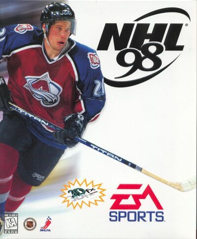 Pochette NHL 98 version PC Windows