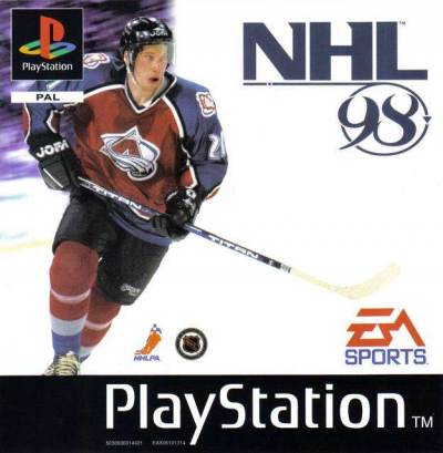 Pochette NHL 98 version PlayStation