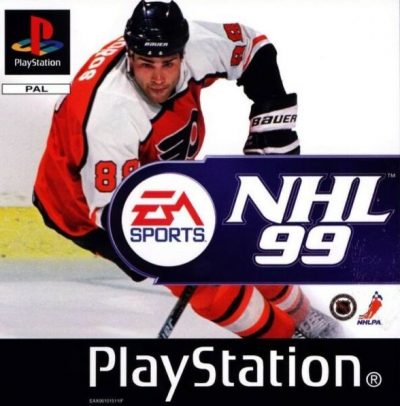 Pochette NHL 99 version PlayStation