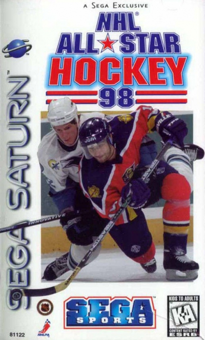 Pochette NHL All Star Hockey 98 version Saturn