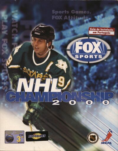 Pochette NHL Championship 2000 version PC Windows